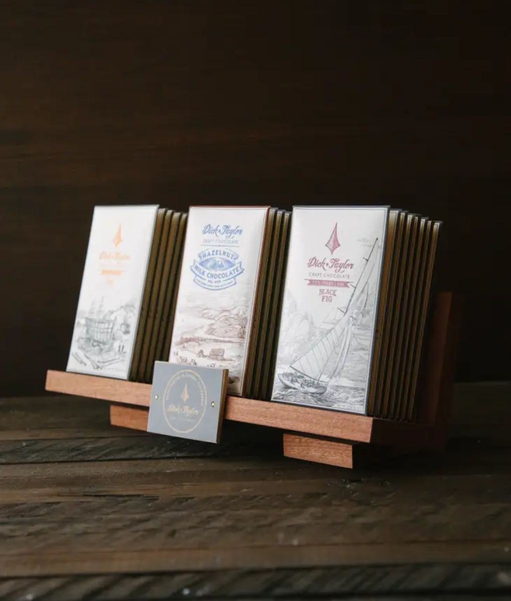 Dick Taylor Display for 4 bars (Mahogany) - Image 2