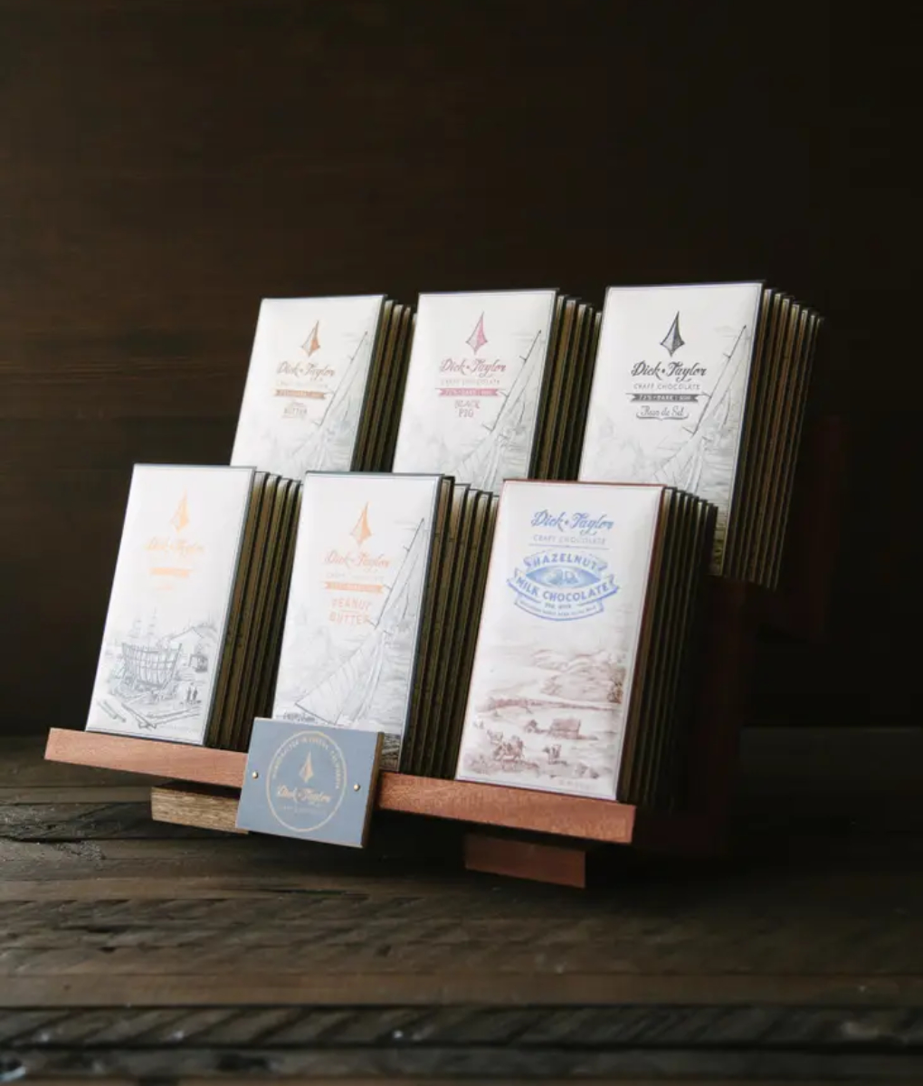 Dick Taylor Display for 8 bars (Mahogany) - Image 2
