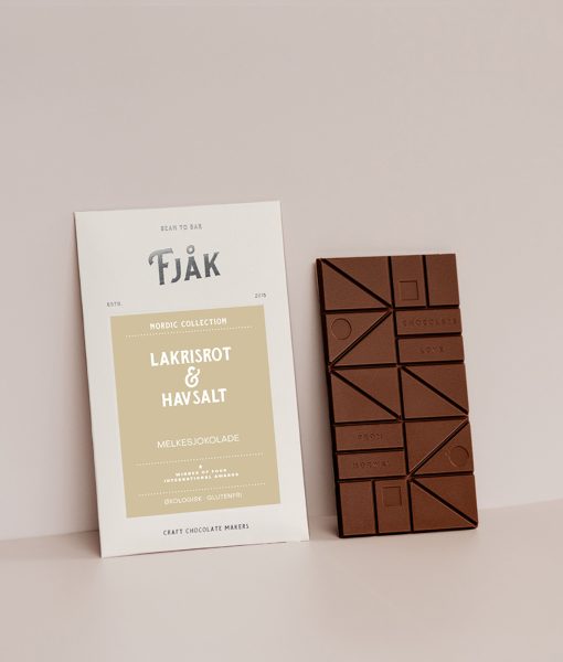 Liqorice Root & Sea Salt (50% milk) BIO
