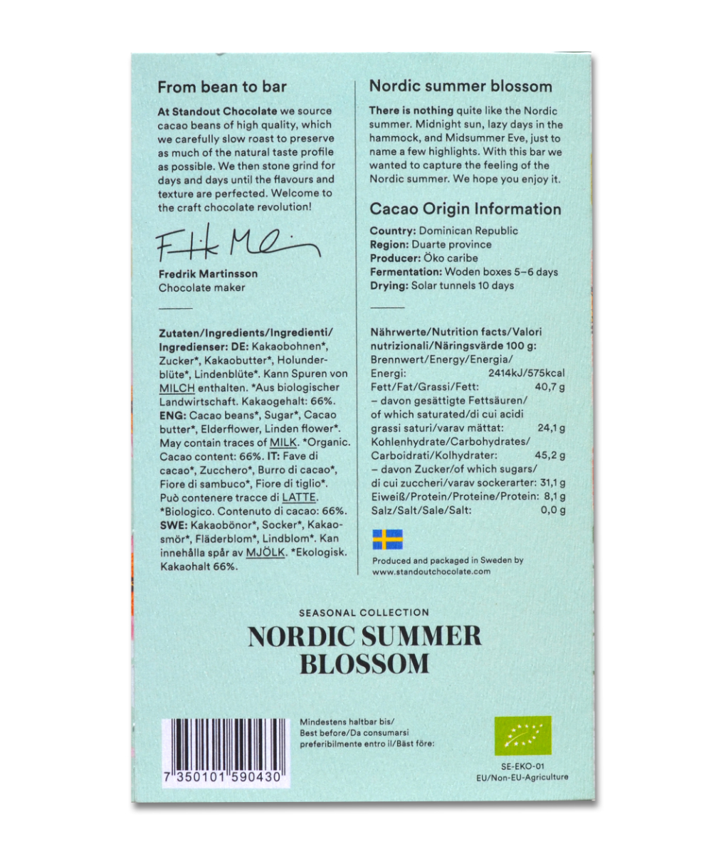 Nordic Summer Blossom (66% dark) BIO - Image 4