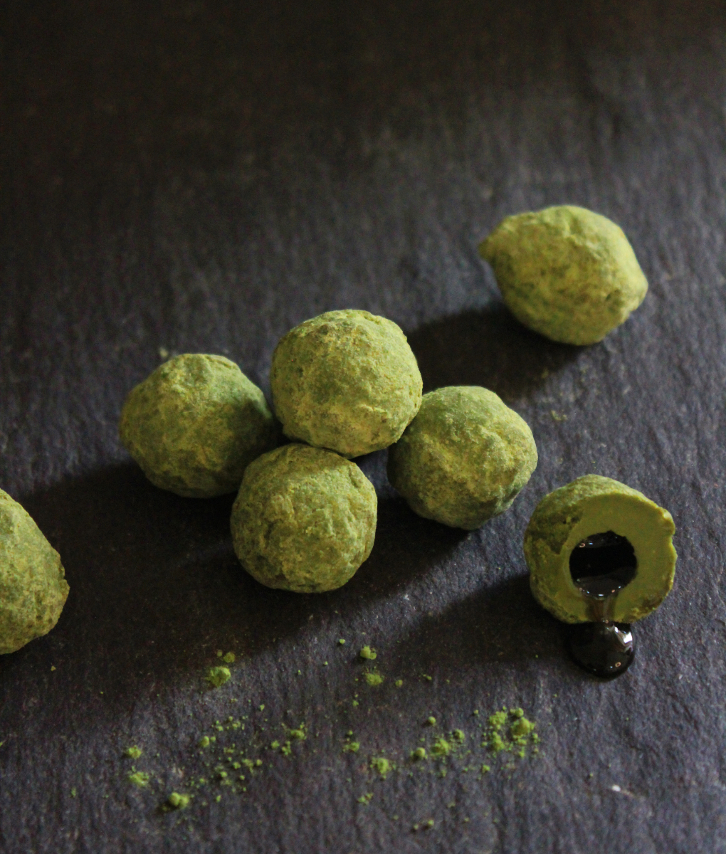 Matcha Truffles (38% white) 16pcs - Image 2