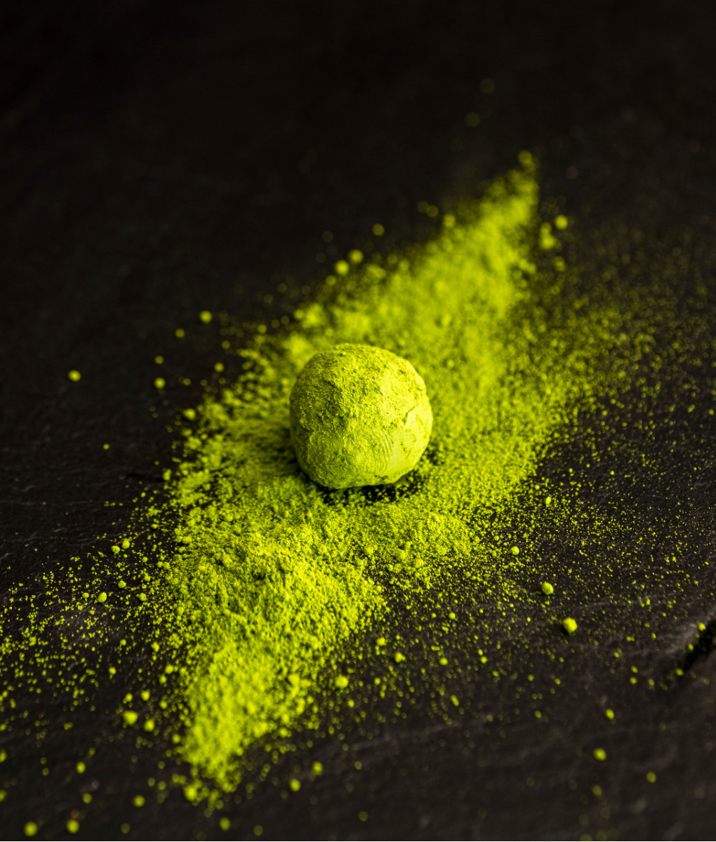 Matcha Truffles (38% white) 16pcs - Image 3