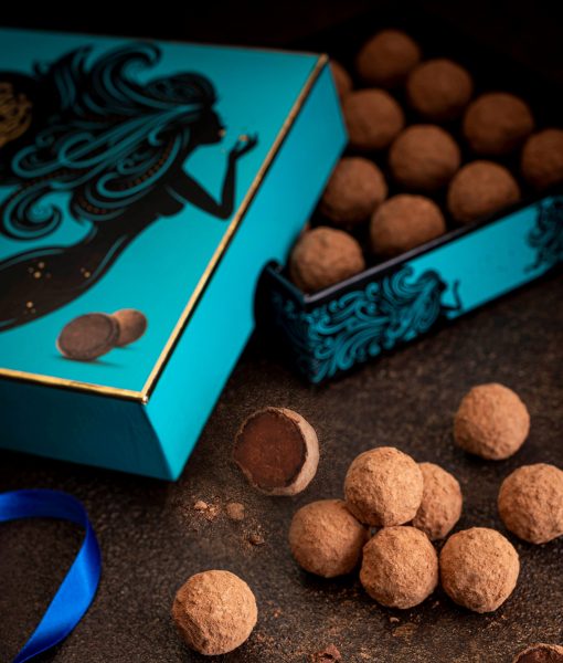 Praline Truffles (44% milk) 16pcs - Image 2