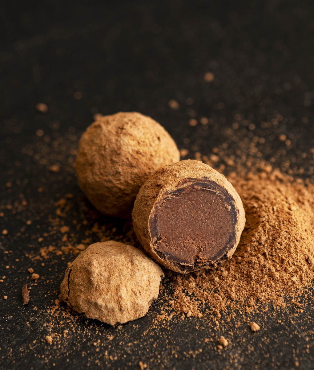 Marc de Champagne Truffles (72% dark) 16pcs - Image 4