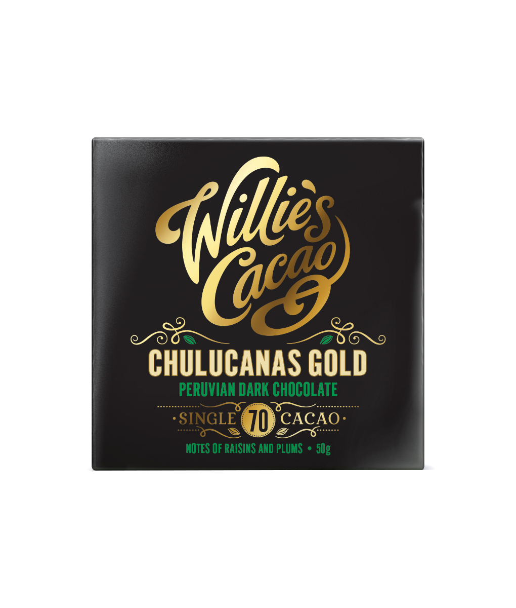 Willies_chulucanas 50g_1020x1200 Chulucanas Gold, Peru (70% dark)