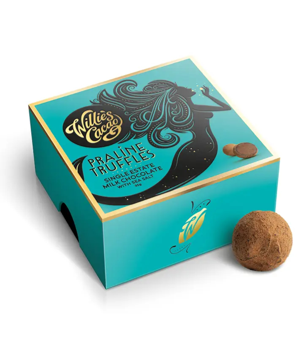 TRuffles milk_5pcs Praline Truffles (44% milk) 5pcs