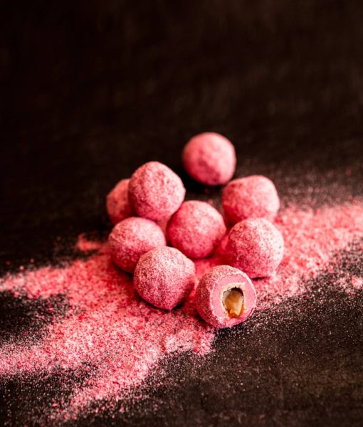 Raspberry Truffles (36% white) 16pcs - Image 2