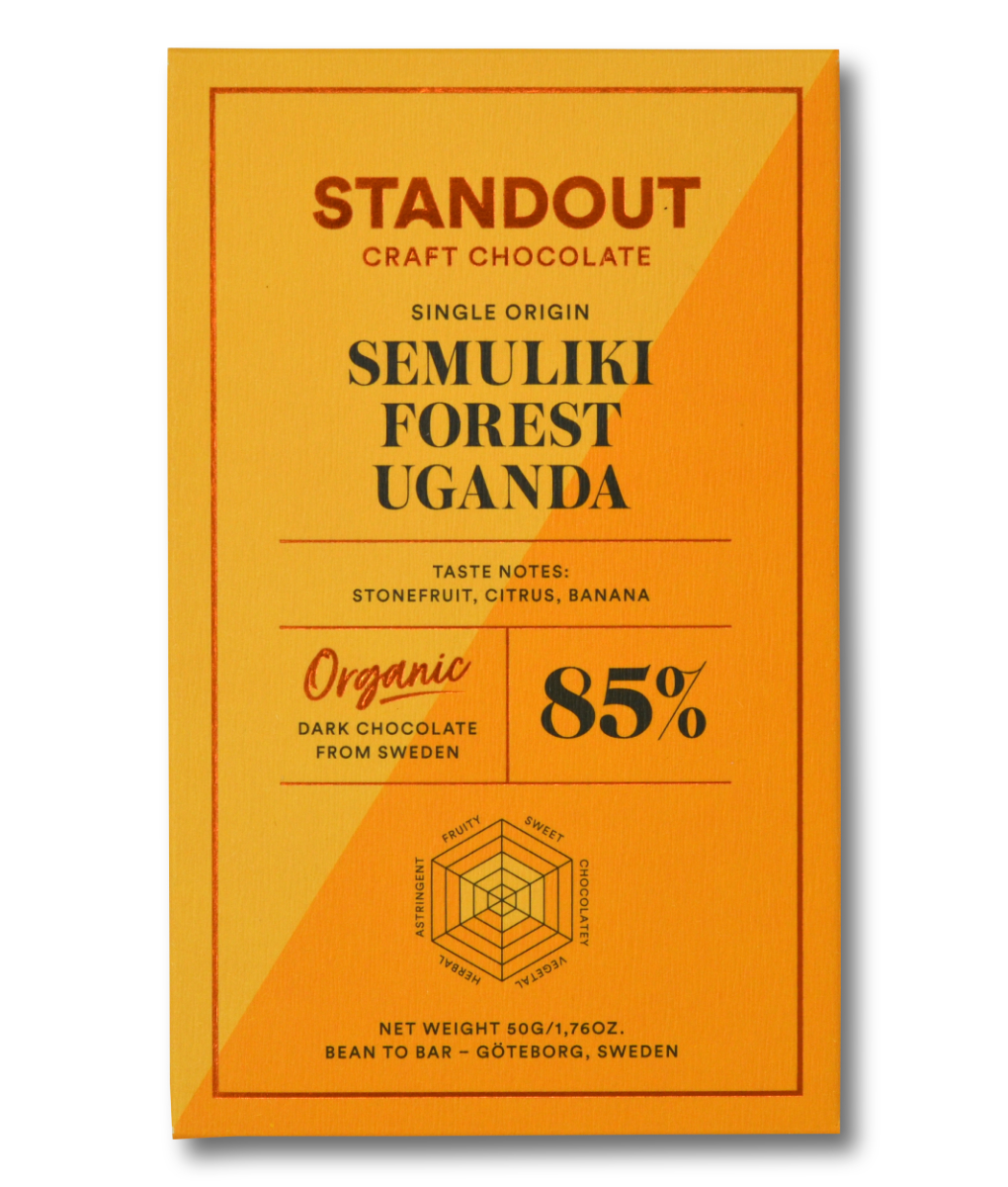 Standout_Uganda_85_Front_1020x1200 Uganda Semuliki Forest (85% dark) BIO