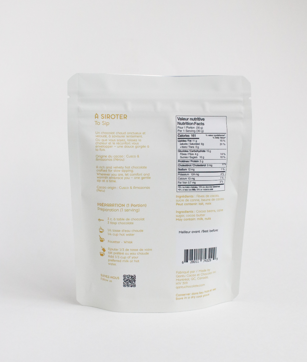 Drinking chocolate "To Sip", Peru (65% dark) - Image 2