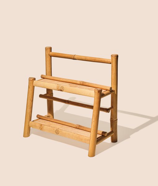 Marou 2-tier Bamboo Display - Image 2
