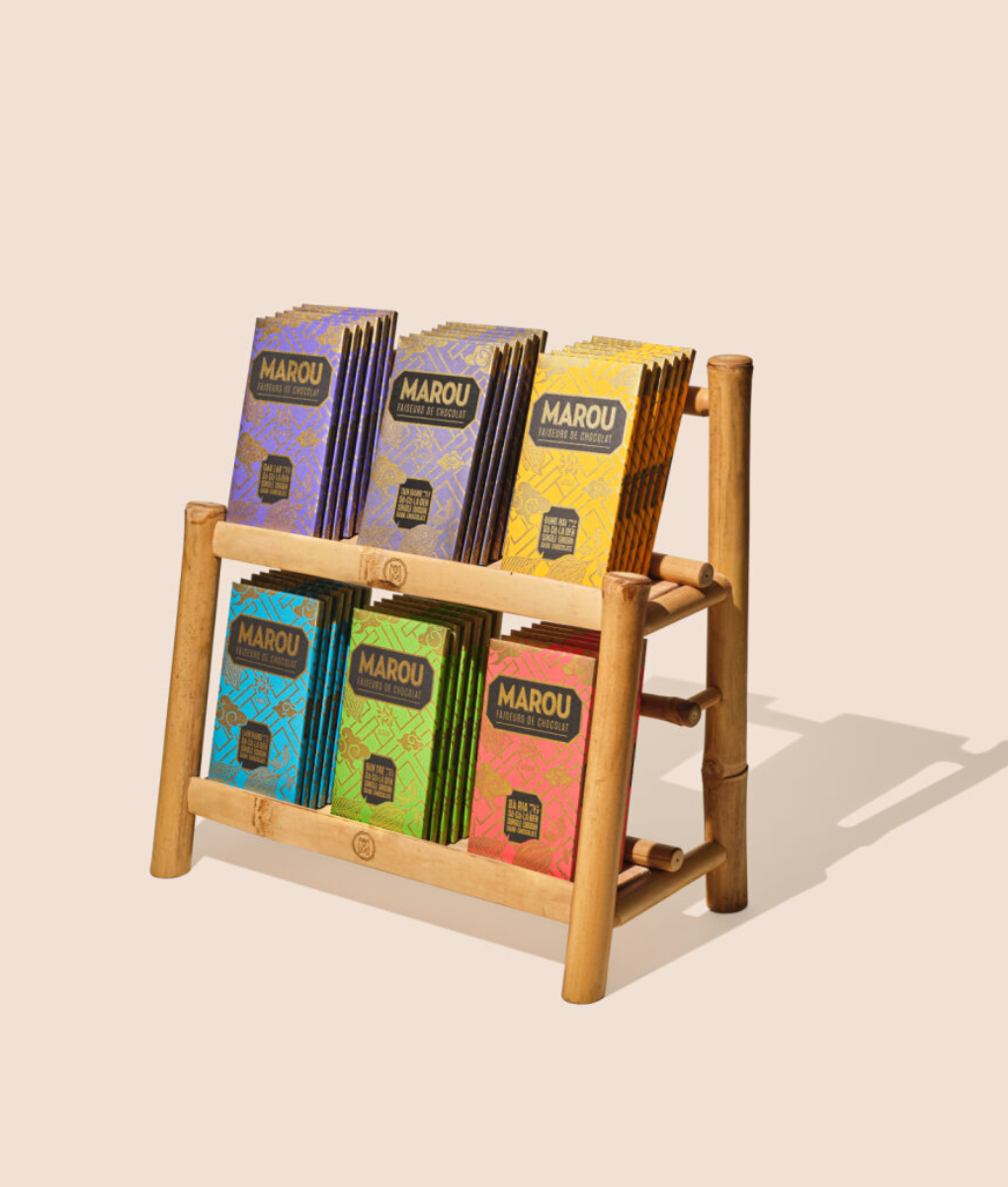 Marou_Bamboo_Rack_2Tier_styled_1020x1200 Marou 2-tier Bamboo Display