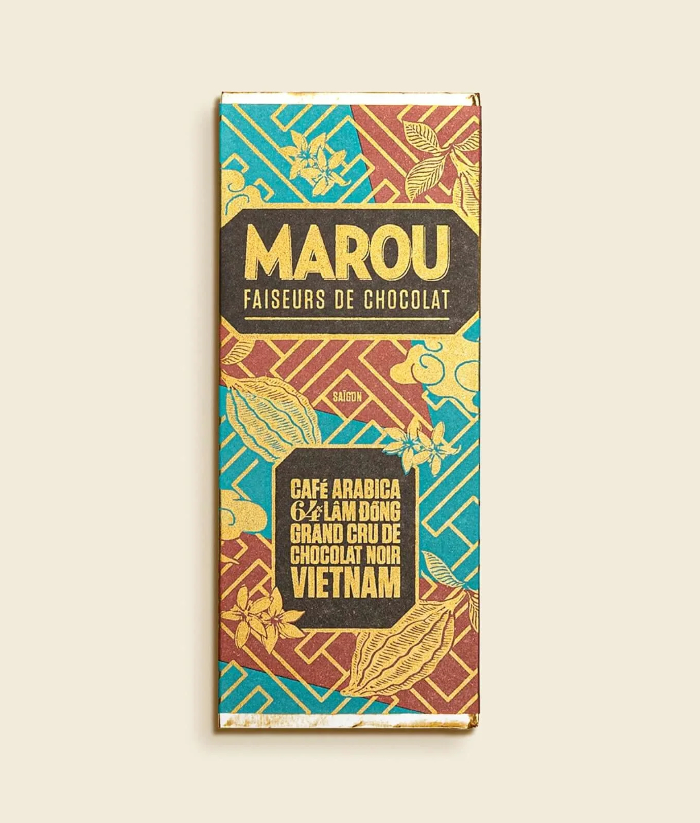 Marou_cafe-arabica-64-lam-dong-24g-front_1020x1200 Arabica Coffee x Lam Dong, Vietnam -mini bar- (64% dark)