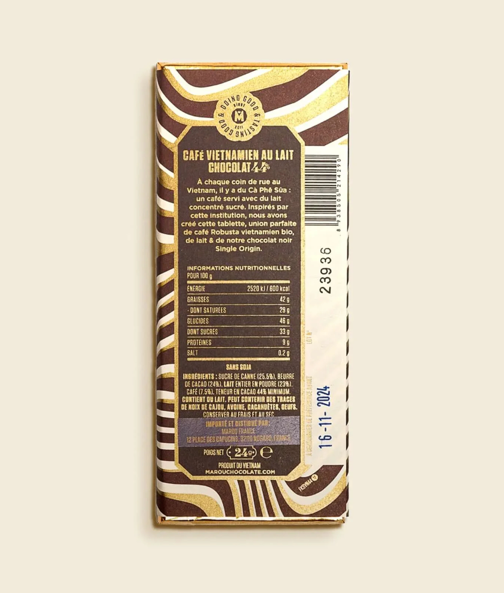 Cà Phê Sữa, Vietnamese Coffee -mini bar- (44% milk) - Image 2