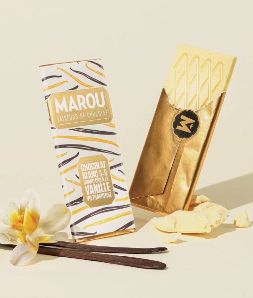 White Chocolate with Vietnamese Vanilla -mini bar- (44% white) - Image 3