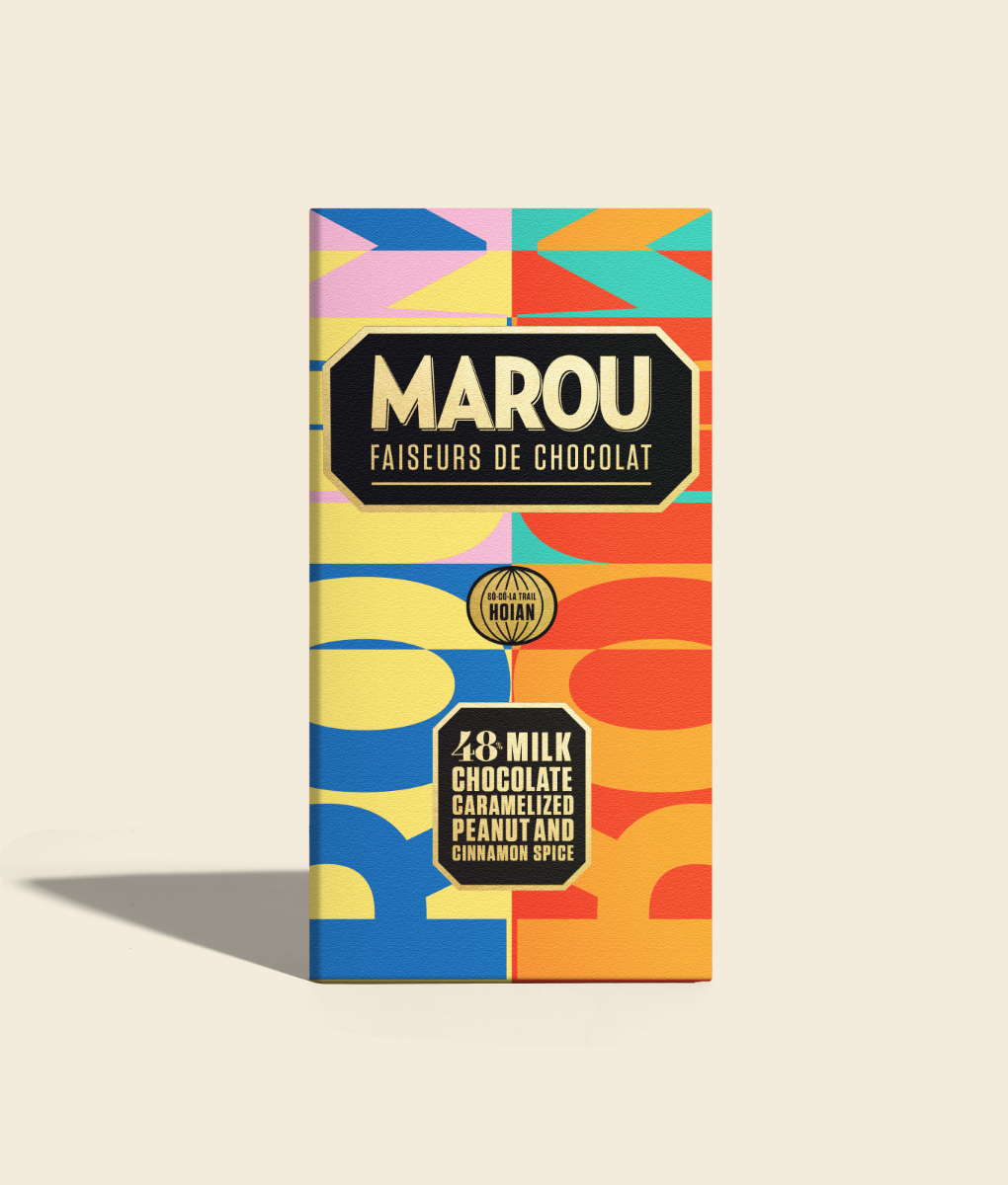 Marou_Hoi_An_1020x1200 Hoi An: Milk Chocolate Caramelized Peanut & Cinnamon Spice (44% milk)