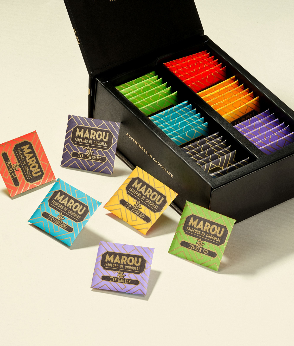 Napolitain Single Origin Gift Box (6 x 6 flavours) - Image 2