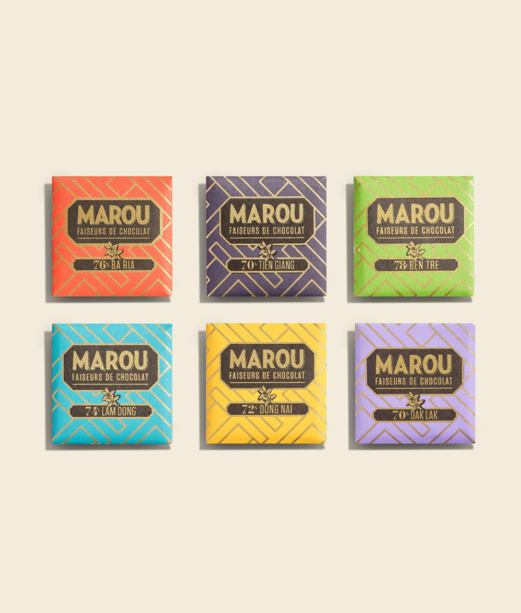 Napolitain Single Origin Gift Box (3 x 6 flavours) - Image 3